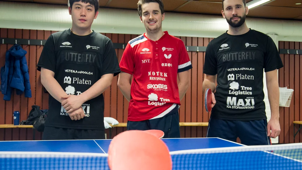 Zhu Haixiao, Daniel Gustafsson och Mathias Johansson sugna på seger när Västers tar emot Vetlanda i Superettan.
