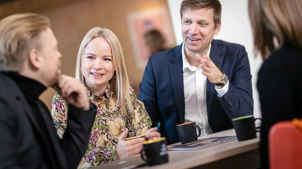 David Eriksson, Emma Lundberg och Anders Tånger är tre av initiativtagarna till Mindforce Game Lab.