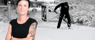 Sandra Lindström: Nöjet att skotta snö