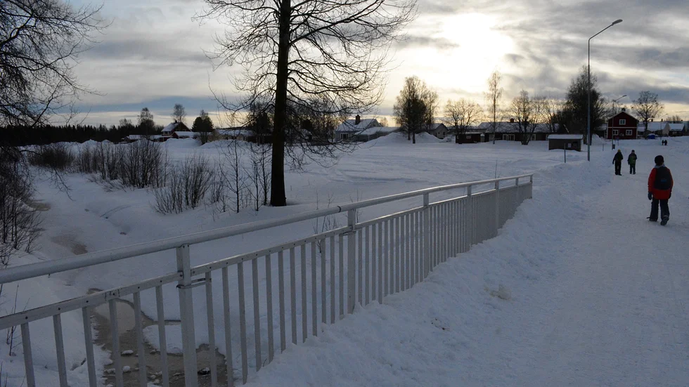 Här vill Norsjö kommun göra det möjligt att bygga i den detaljplan som nu håller på att tas fram.
