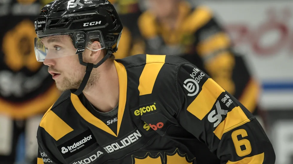 Skellefteå AIK:s Filip Berglund.