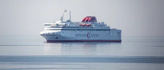 Person fick hämtas med helikopter från M/S Visborg