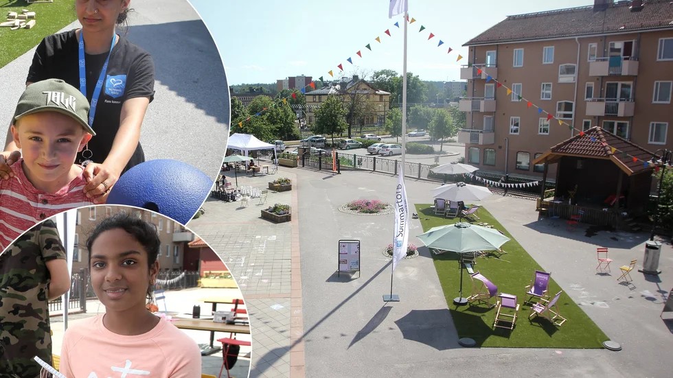 I två veckor har Flens kommuns projekt Sommartorget på Violentorget pågått. Intresset ökar allt mer hos den unga målgruppen.