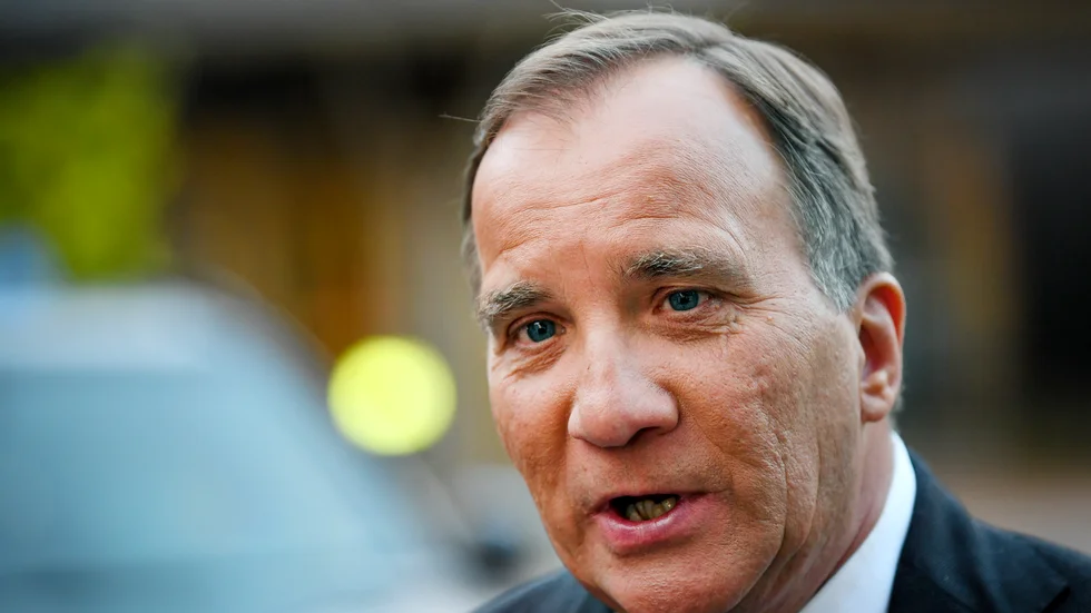 Statsminister Stefan Löfven är kritisk till att riva statyer. 