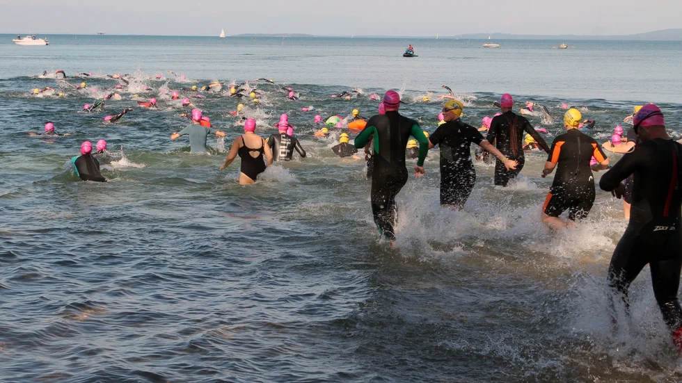 Vadstena Triathlon ställs som så mycket annat in. 