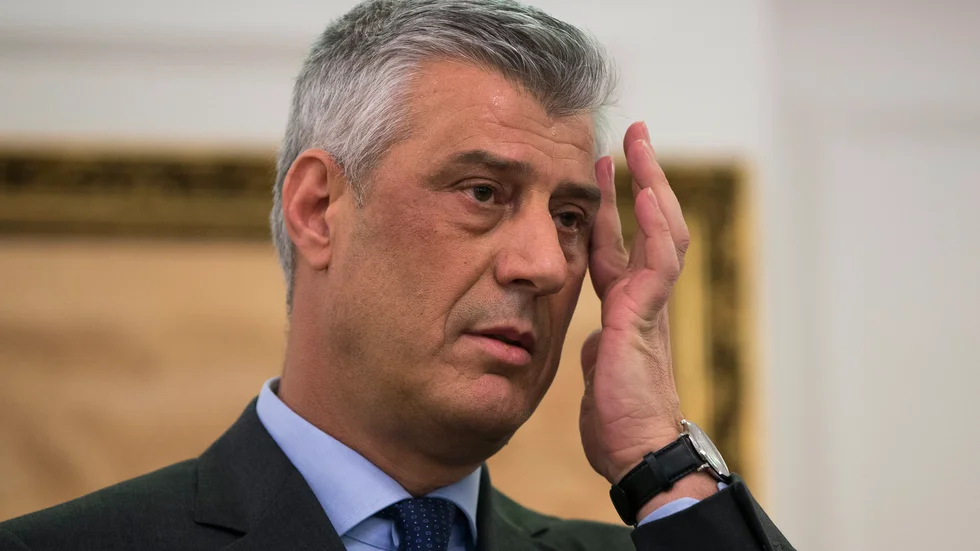 Kosovos president Hashim Thaci. Arkivbild.