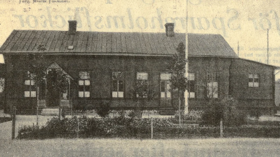 Godtemplarhuset som det ursprungligen såg ut år 1900.