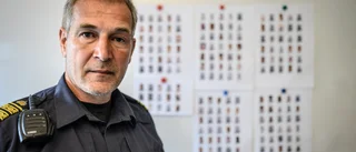 Åtta poliser ställs mot 180 grova brottslingar