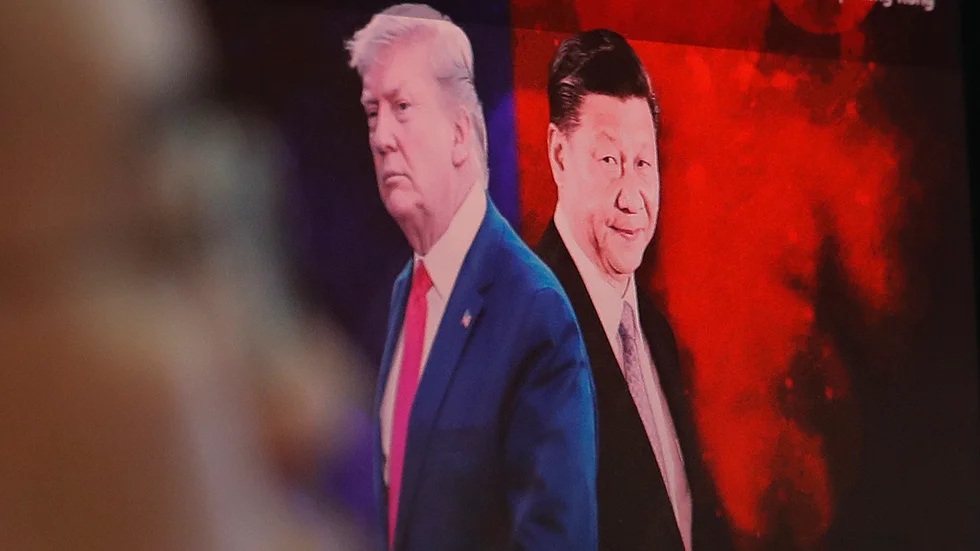 Anklagelser och utspel har haglat mellan USA och Kina sedan utbrottet av det nya coronaviruset. På bilden syns USA:s president Donald Trump och Kinas presidnt Xi Jinping.