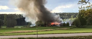 Efter storbranden – polisen påbörjar utredning