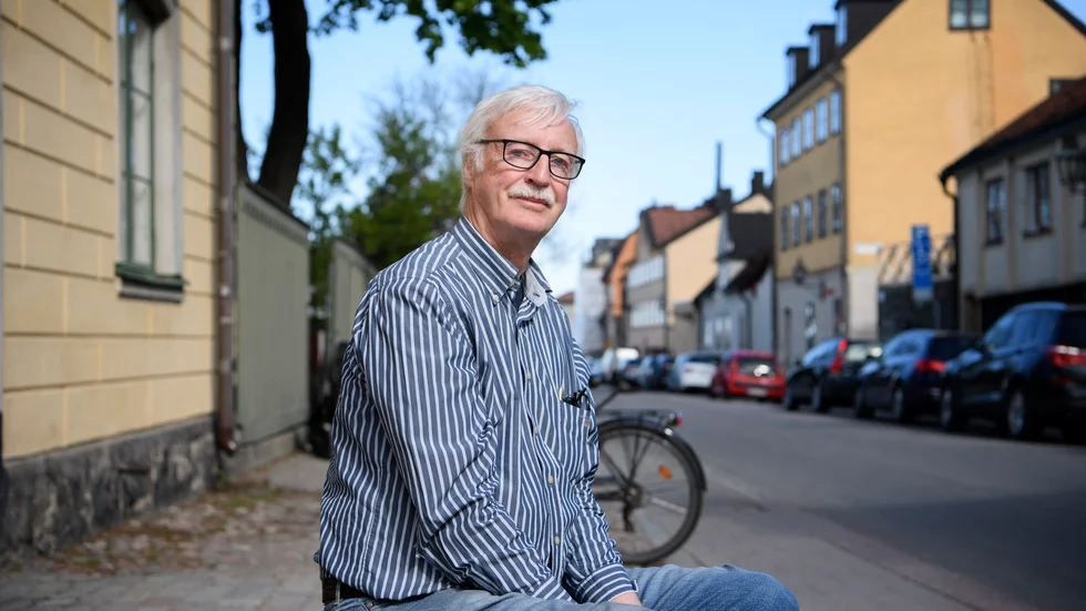 Harald Dahmér, 71 år, och boende i Stockholm säger att han alltid ägnat sig åt social distansering.