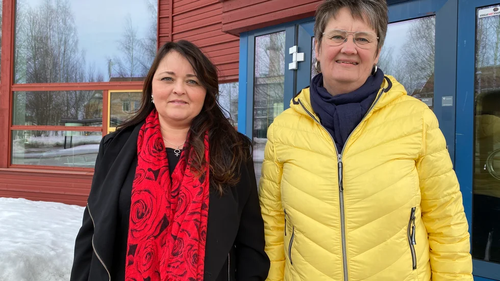 Anneli Löf, utbildningschef för Norrland, och Ewa Karlsson Sjölander, verksamhetsutvecklare på Socialtjänsten, tycker det är bra att undersköterskor kan specialisera sig inom yrket.