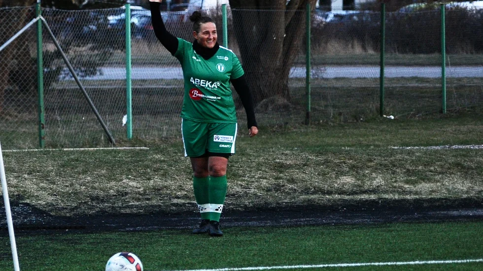 Edina Begovic gjorde mål igen.