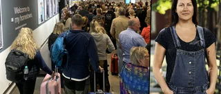 Kö på Arlanda trots coronavirus: "Katastrof"