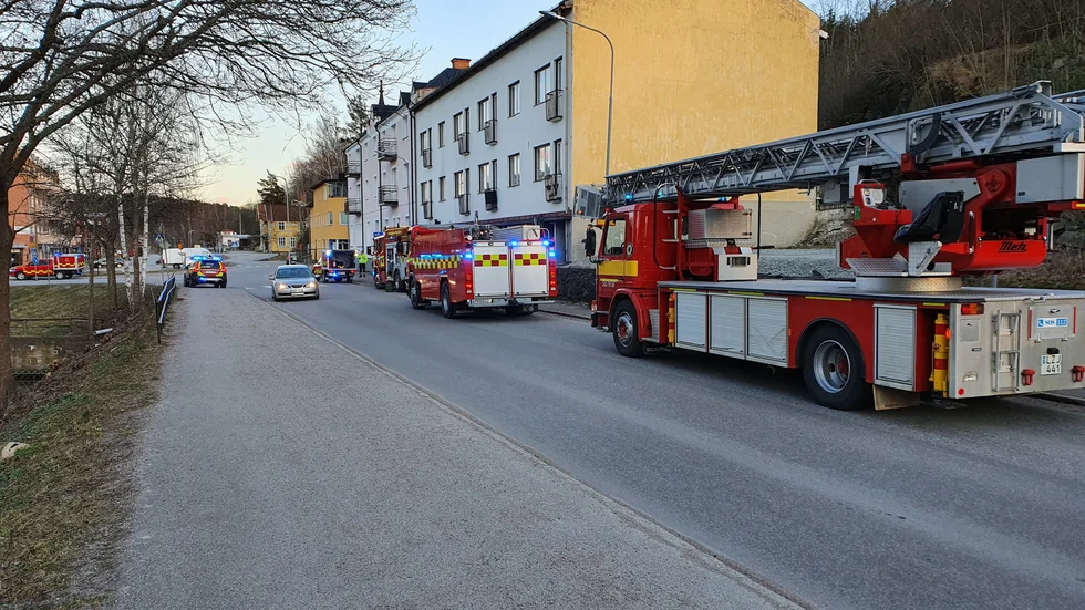 Räddningstjänsten fick rycka ut på ett larm under måndagen.