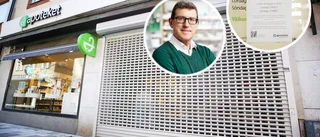 Apotek tvingades stänga - personalen sjuk
