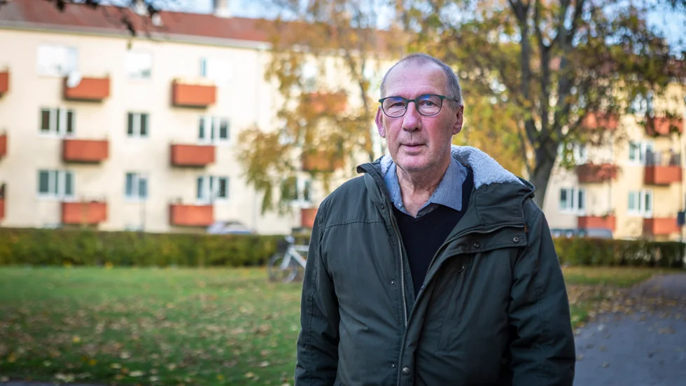 Stefan Uddebrant, ordförande i Hyresgästföreningen på Gotland.