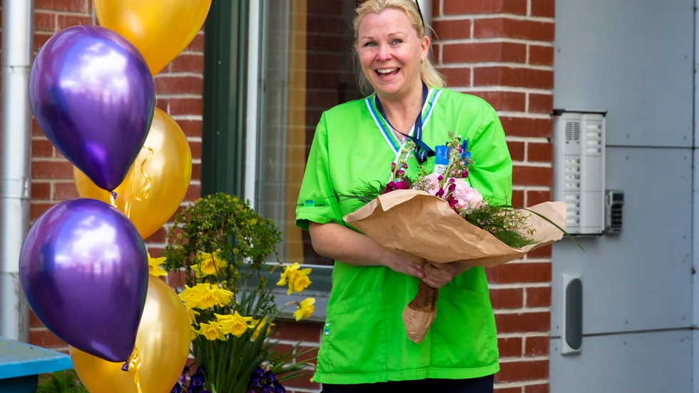 Årets omsorgspris går till undersköterskan Jessica Sandman