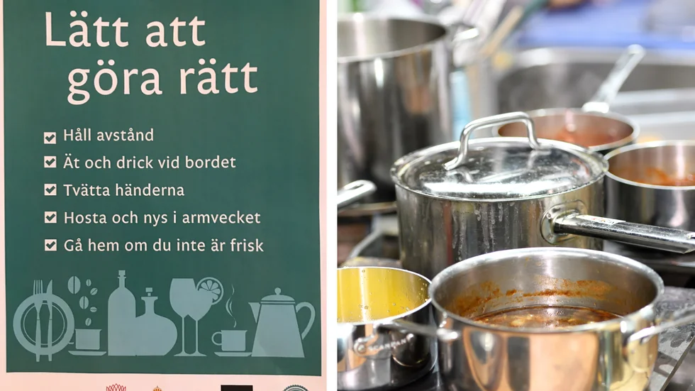Håll avstånd och ät vid borden, är ett par av reglerna som bland annat Strägnäs kommun och företagarföreningarna i Strängnäs och Mariefred påminner såväl krögare som gäster om.