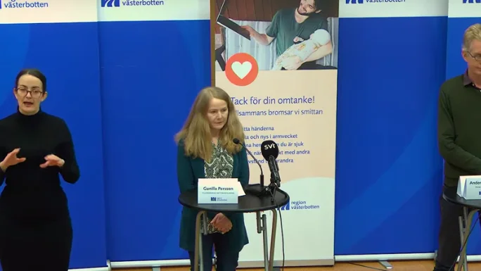 Tidigare presskonferens.