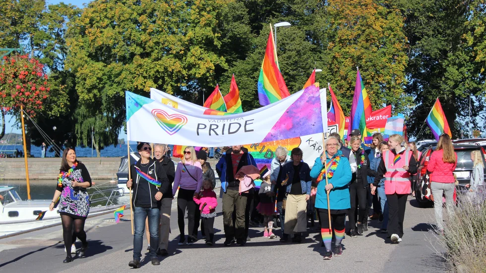 Vadstena Pride är mycket mer än enbart en parad, Regnbågsveckan når längre än så.