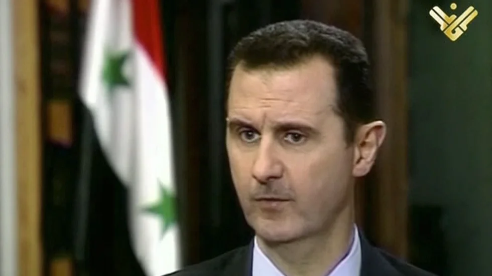 Syriens president Bashar al-Assad och hans regim förnekar alla anklagelser om krigsbrott och brott mot mänskligheten. Arkivbild.