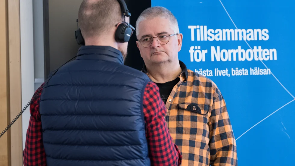 Anders Nytedt, smittskyddsläkare, region Norrbotten.