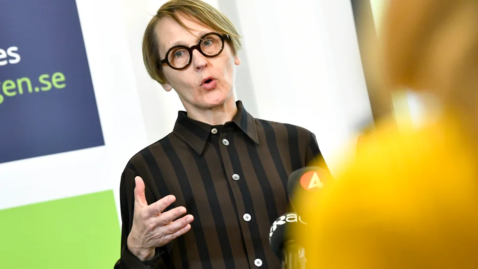 – Jämfört med tidigare veckor har varslen dämpats något, även om det fortfarande är på höga nivåer, säger Annika Sundén, analyschef på Arbetsförmedlingen. Arkivbild.