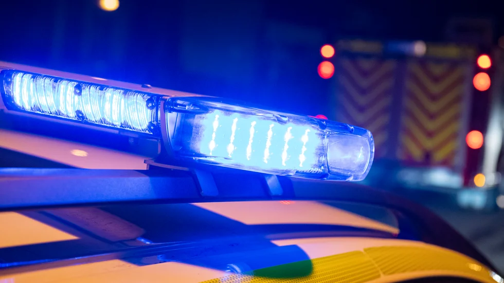 Polisen spanade under natten efter mannen som misstänks för rånförsök.