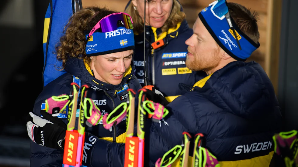 Hanna Öberg och Anders Byström.