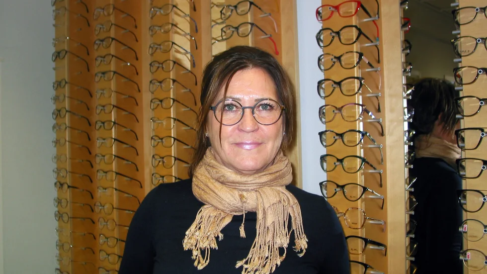 "Jag tycker att det är en kanonbra grej", säger Marianne Reinholdsson på Mariannes optik i Arvidsjaur.