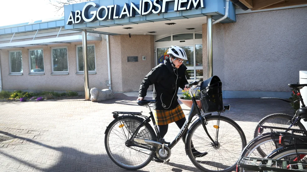 Elisabeth Kalkhäll gillar cyklar lite väl mycket?