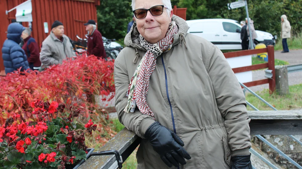 BM Löfström missar aldrig en in-eller utdockning. Redan som sexåring fascinerades hon av båtar.