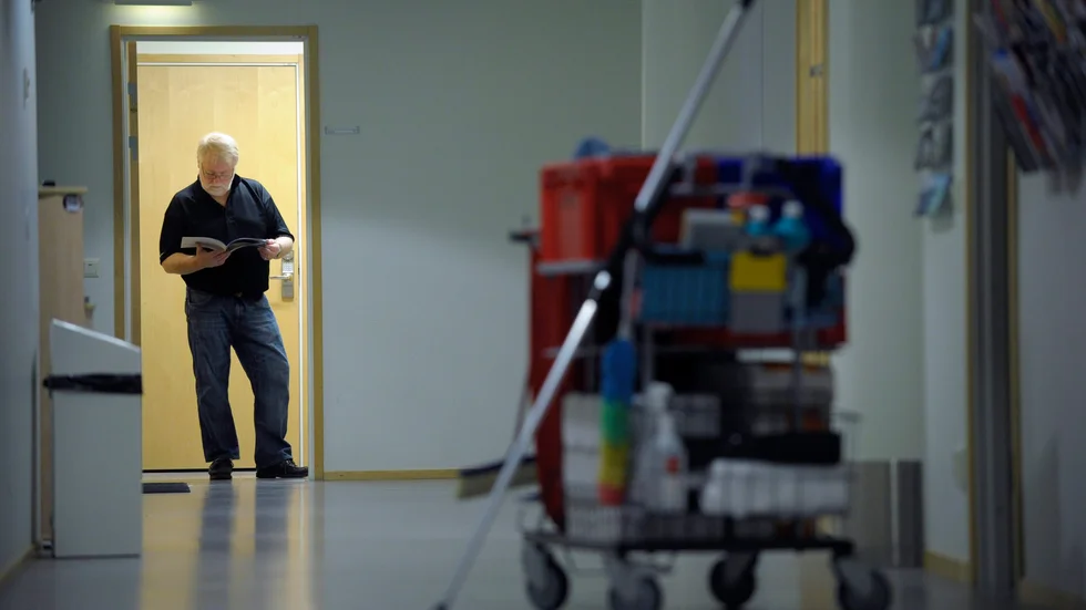 Missnöjet med städningen i kommunens lokaler fortsätter. Bilden är tagen i ett annat sammanhang.