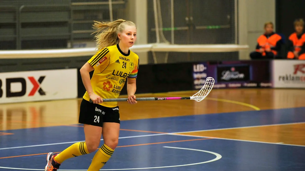 Lagkapten Hanna Sehlberg gjorde en assist i förlusten mot Sundsvall.