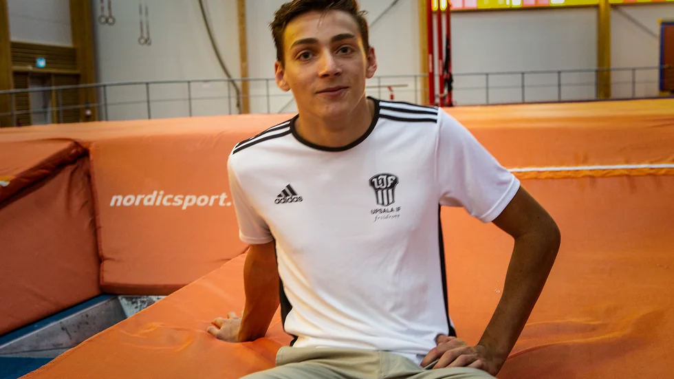 Armand Duplantis firar jul med familjen hemma i Lousiania, USA.