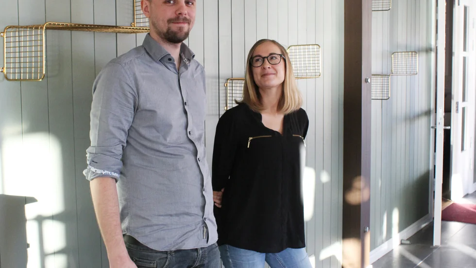 Oscar Thornesköld och Sandra Jönsson tar över driften av restaurang Nostalgi.