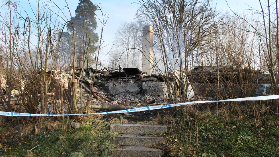 I april brann ett hus på De Marés väg i Ankarsrum ner till grunden. Jämfört med 2018 har dock bränderna i Ankarsrum varit färre i år.