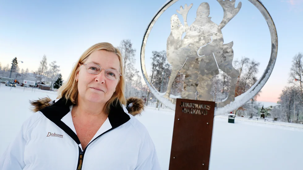 Jokkmokks marknadsgeneral Birgitta Nilsson. (Arkivbild)