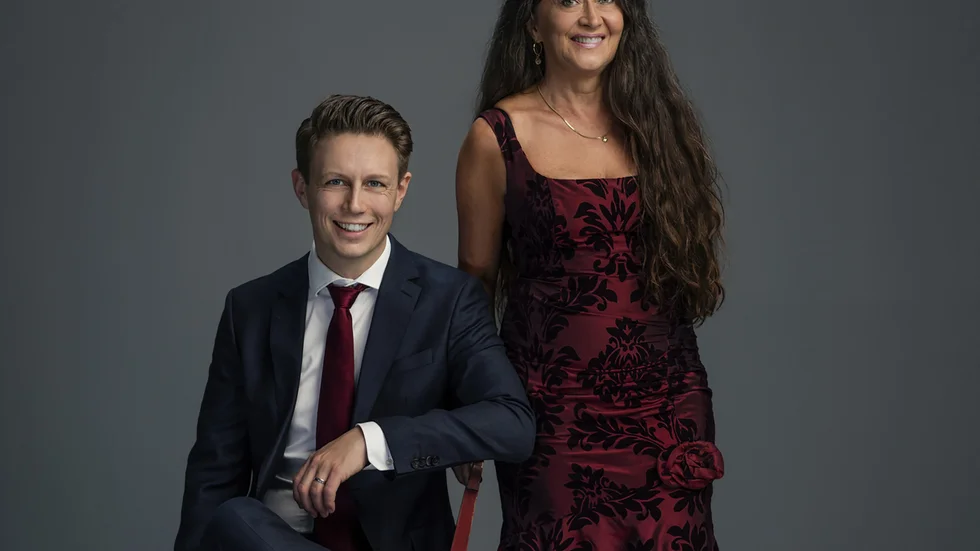 Andreas Landegren och Anna-Lotta Larsson.