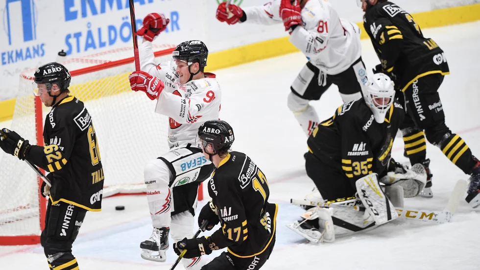 Arvidsjaurskillen Linus Andersson avgjorde söndagsmötet mot Almtuna på straff. Han parkerar trea i allsvenskans målliga.