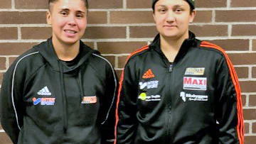 Mot internationellt äventyr. Katarina- och Anne Qureshi från Onyx division 2-lag ska på landslagsuppdrag, för Pakistan, i Norge.