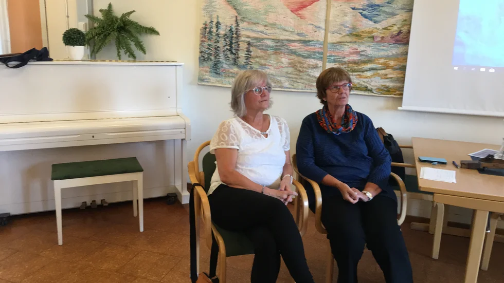 Elisabeth Lindgren och Inger Lundberg berättade.