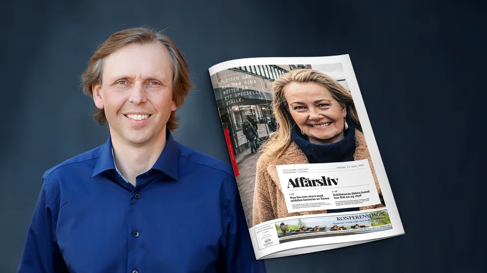 "Jag tycker att den ser lite tuffare ut", säger Joachim Sorbe, tidningen Affärslivs redaktör.