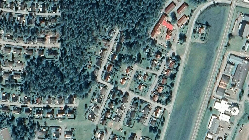Området kring Hasselstigen 3