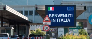Italienare öppnade gräns – får kalla handen
