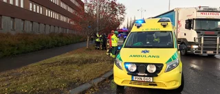 Trafikolycka på E 4 i Skellefteå