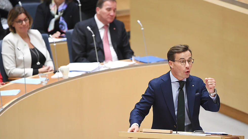 Moderaternas Ulf Kristersson.