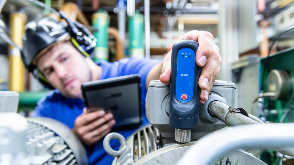 SKF har bytt ut hela mätsystemet med cirka 550 givare, kablage och hela online-systemet i Aitikgruvan.
