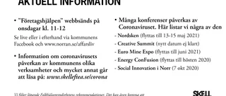Hur påverkas näringslivet av covid-19 – se morgonmötet i efterhand 
